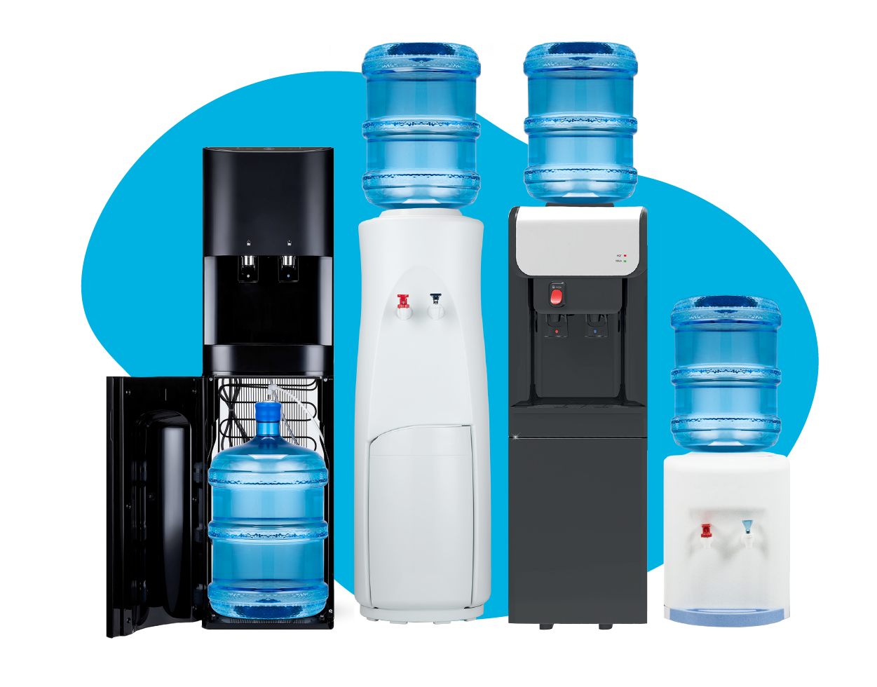 Collection of Spring Water Coolers & Spring Water Dispensers