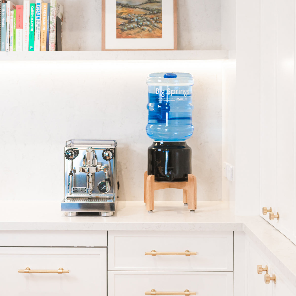 Black Ceramic Pack (Ceramic Dispenser + 4 x 15L bottles)