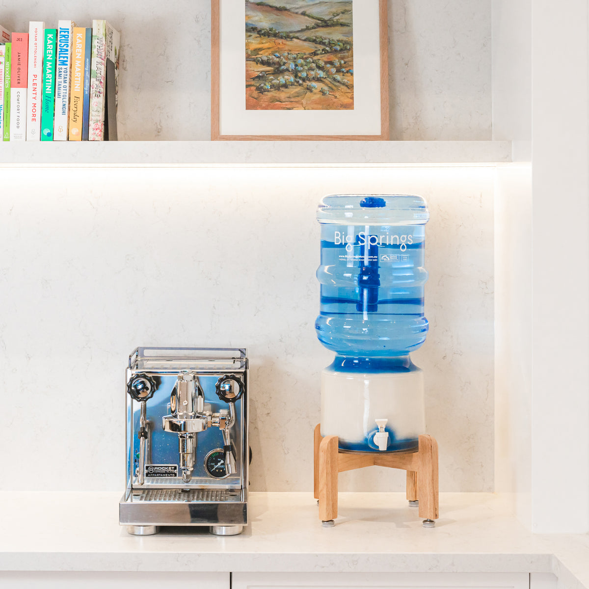 Ceramic Pack (Ceramic Dispenser + 4 x 15L bottles)