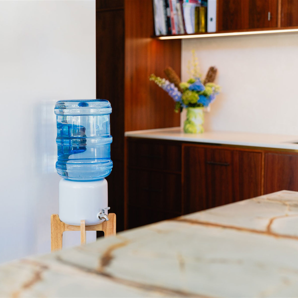 Premium Ceramic Dispenser – “Wonder Well - Lily”