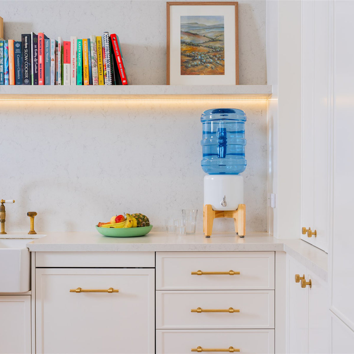 Premium Ceramic Dispenser – “Wonder Well - Lily”