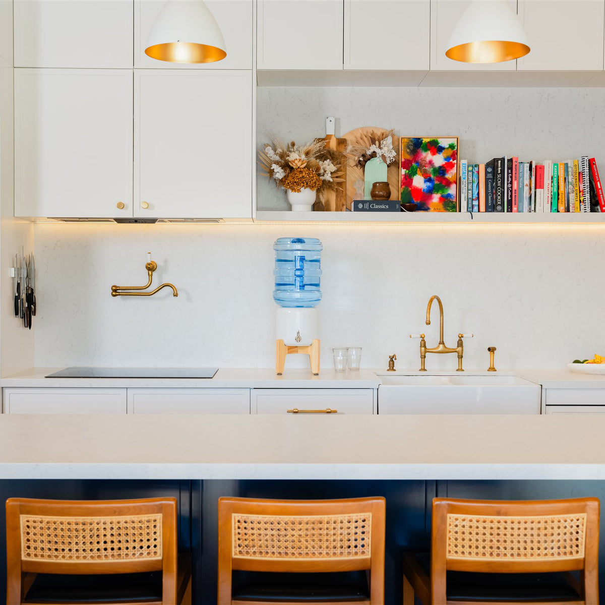 Premium Ceramic Dispenser – “Wonder Well - Lily”