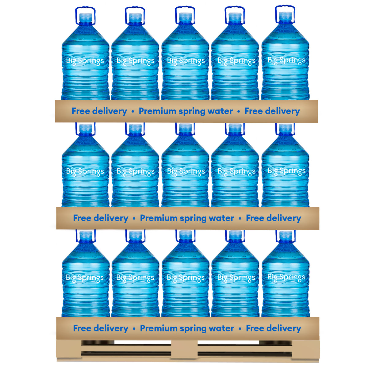 Spring Water (12L One-Way) Pallet Buy