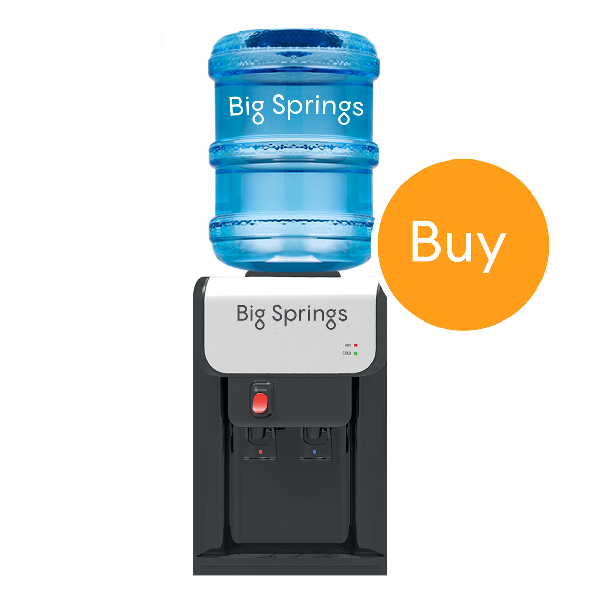 Contemporary Benchtop Water Cooler - Purchase Outright