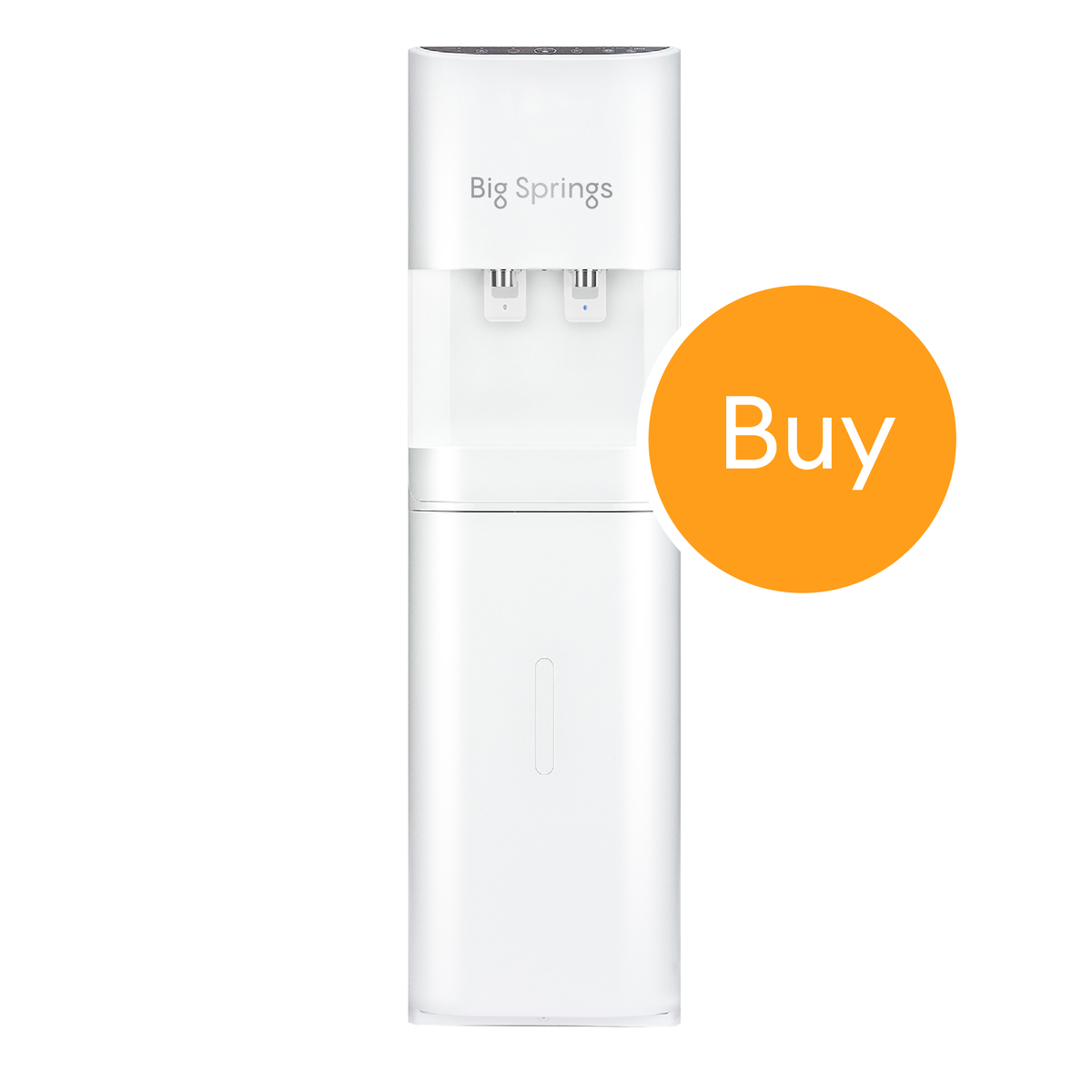 Premium Water Cooler (White) - Bottom Loaded - Purchase Outright